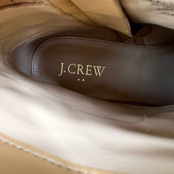 J. Crew Womens Western Golden Brandy Tan Suede Ankle Boots Size 7.5 - Picture 7 of 9